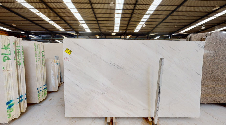 White Macedonian Marble Slabs “White Planet”